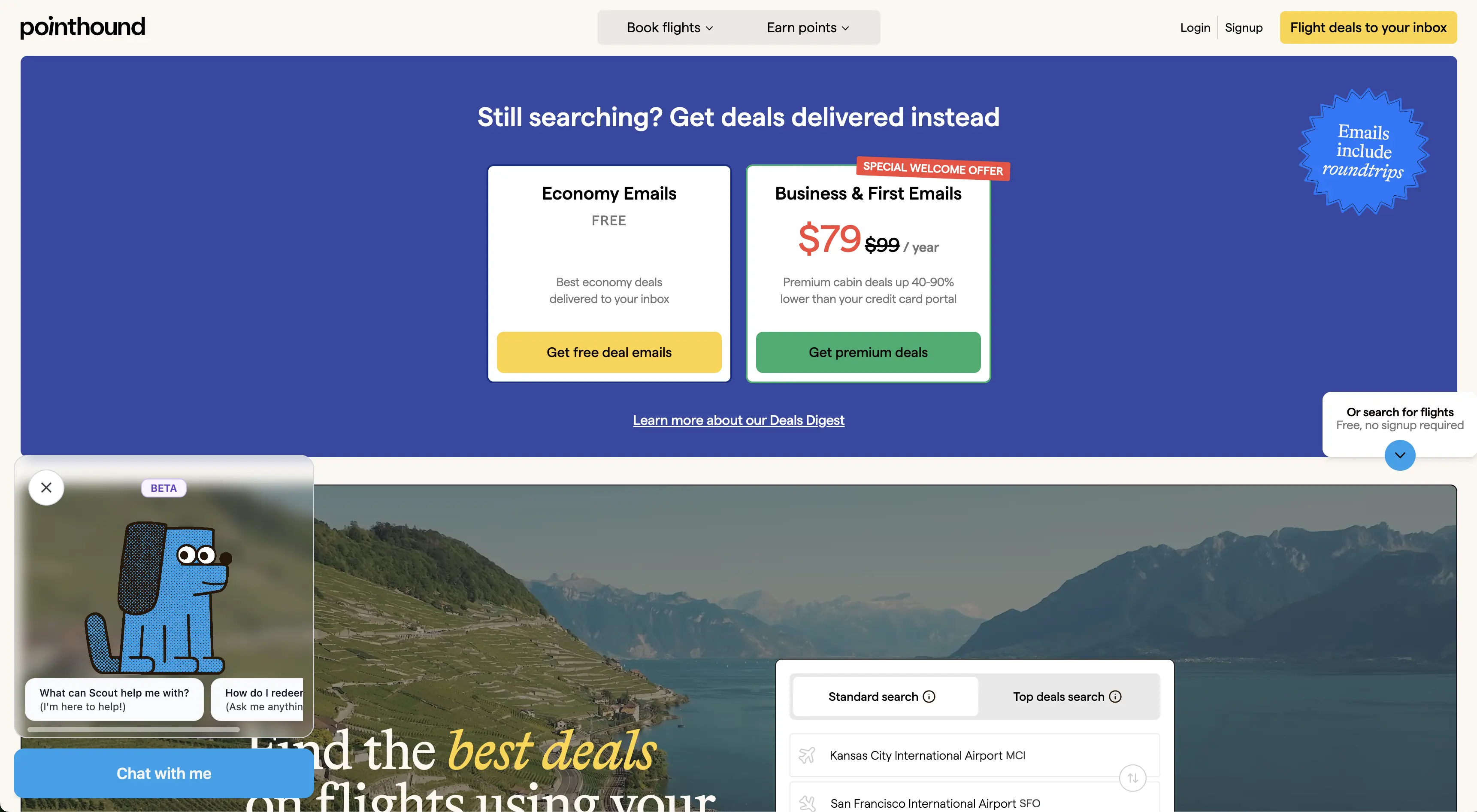 Voice bots in action - Pointhound